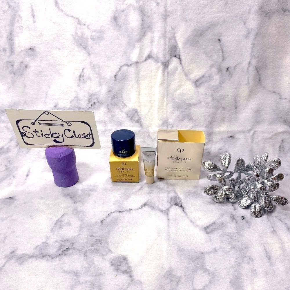 Cle de Peau Beaute Skincare Set-Wrinkle Smooth Serum Supreme&Cream-2pc-BOXED-NEW